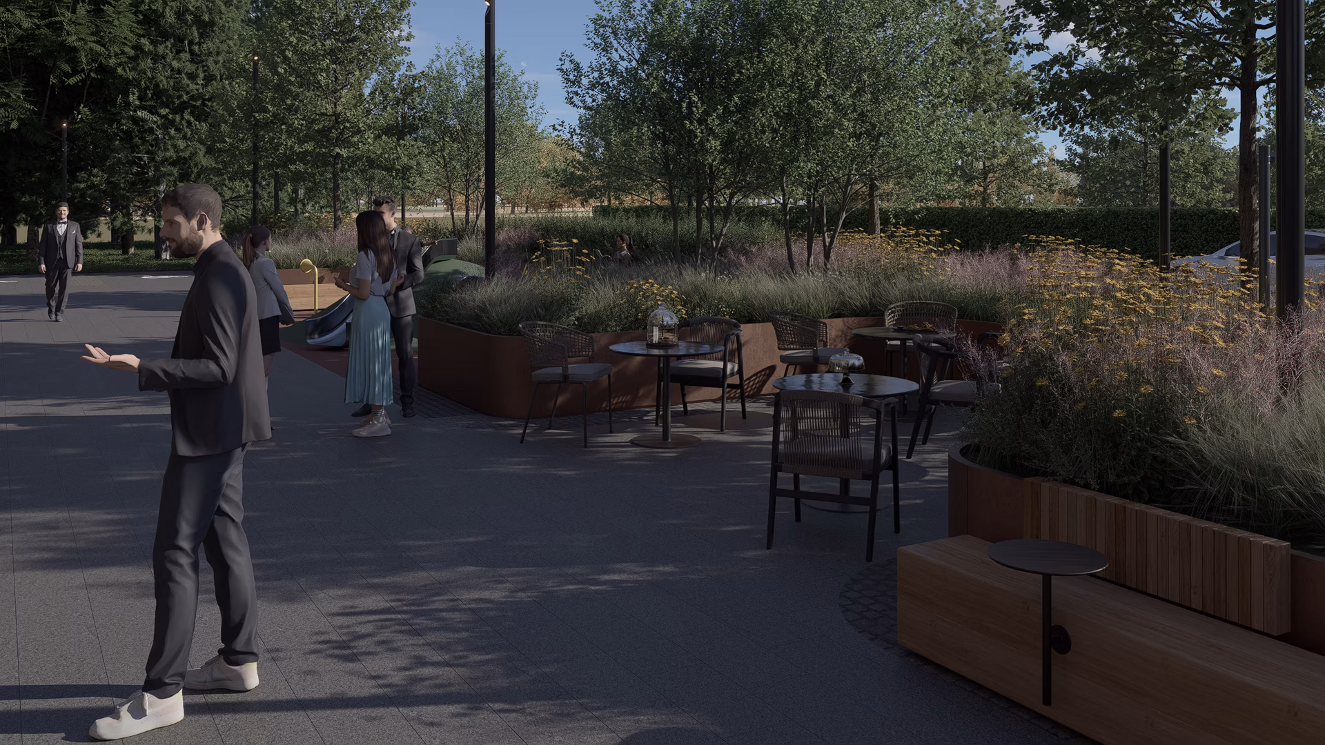 Landscape design ENSŌ LIVING Brașov — vedere exterioară 2
