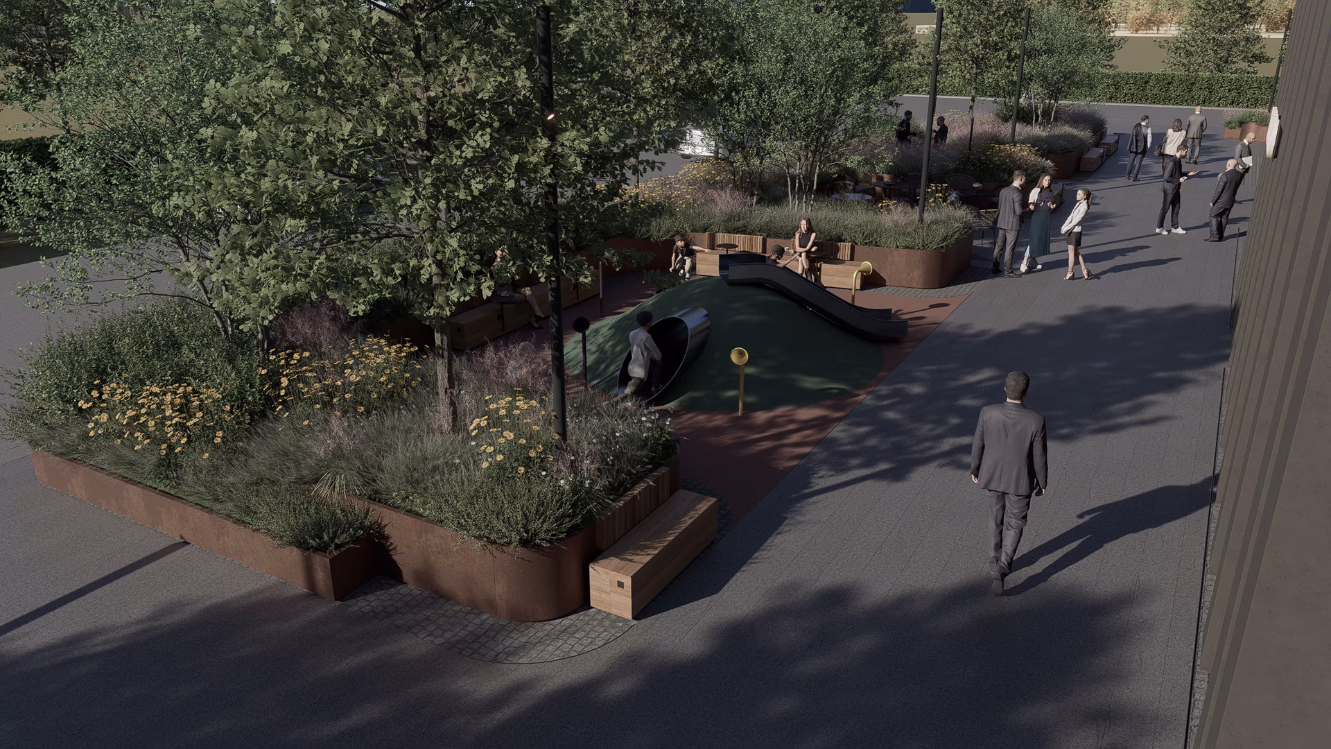 Landscape design ENSŌ LIVING Brașov — vedere exterioară 3