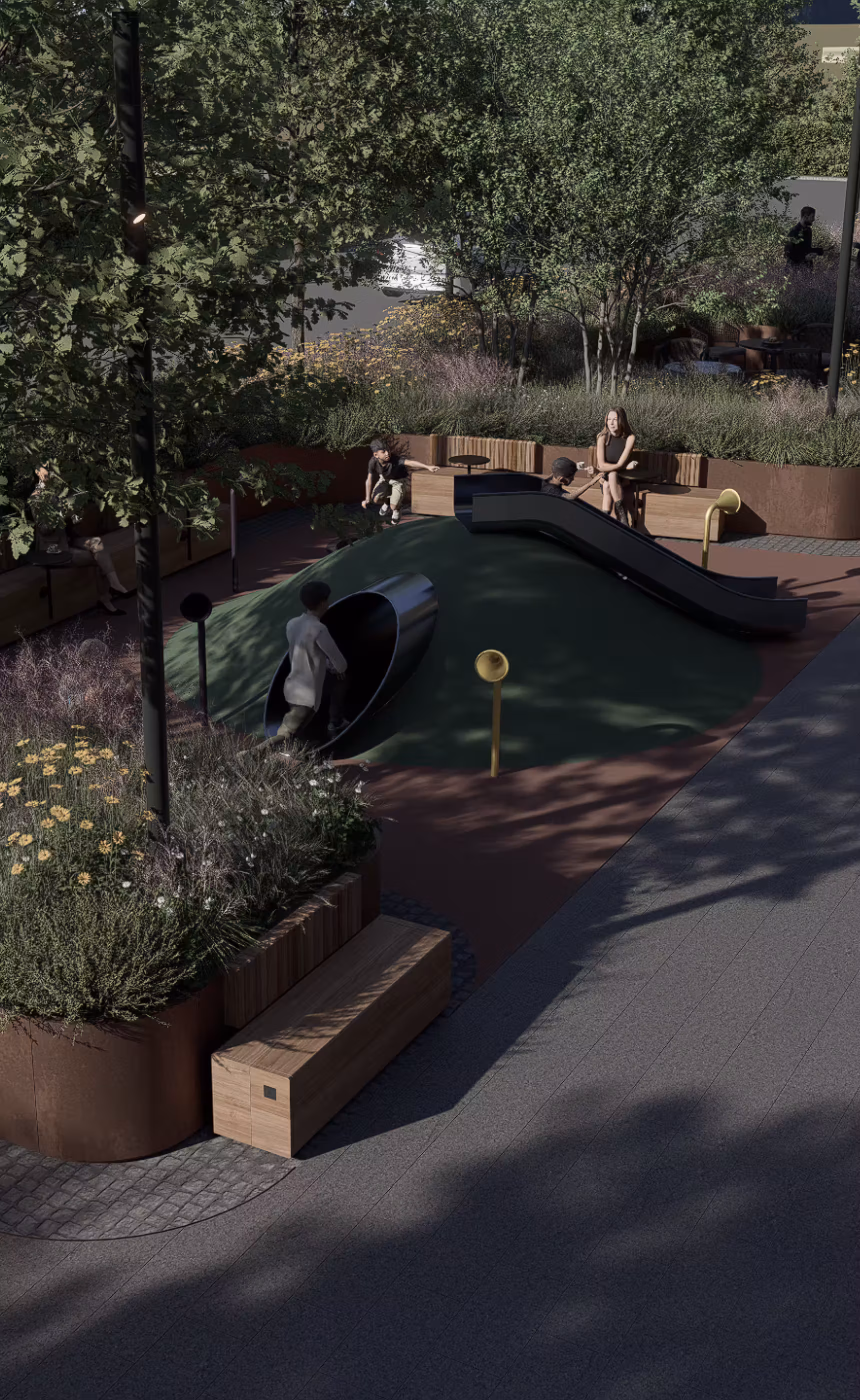 Landscape design ENSŌ LIVING Brașov — grădină și spații verzi 3